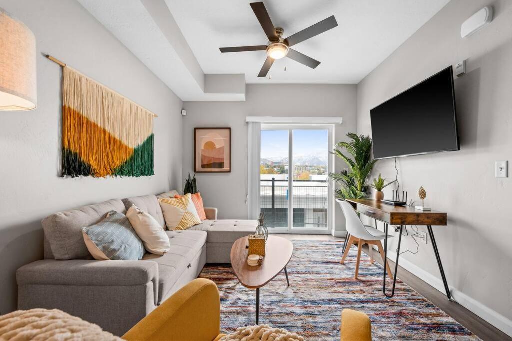 City View Boho Apt Stocked W Everything You Need Солт-Лейк-Сіті Екстер'єр фото
